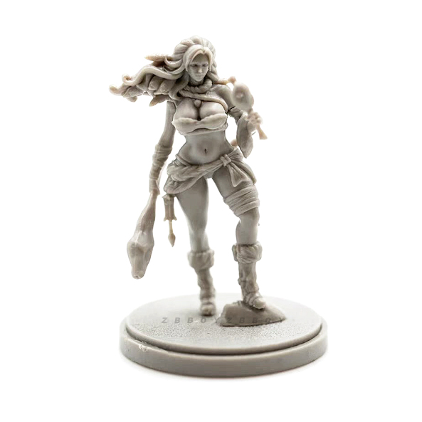 Model Kit Waifu - 38mm Resin model kit self-assembled and