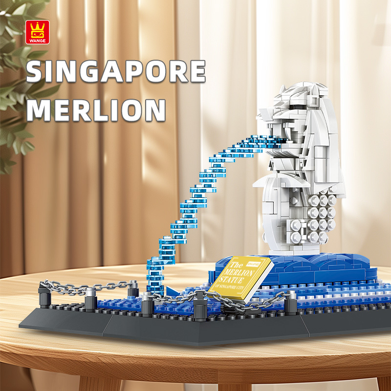 Wange Building Blocks 4218 Sin - огляд і ціна Model Kit Singapore