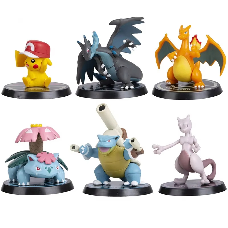 Pokemon 6 Pcs/Set Anime Figure - огляд і ціна Model Kit Lugia