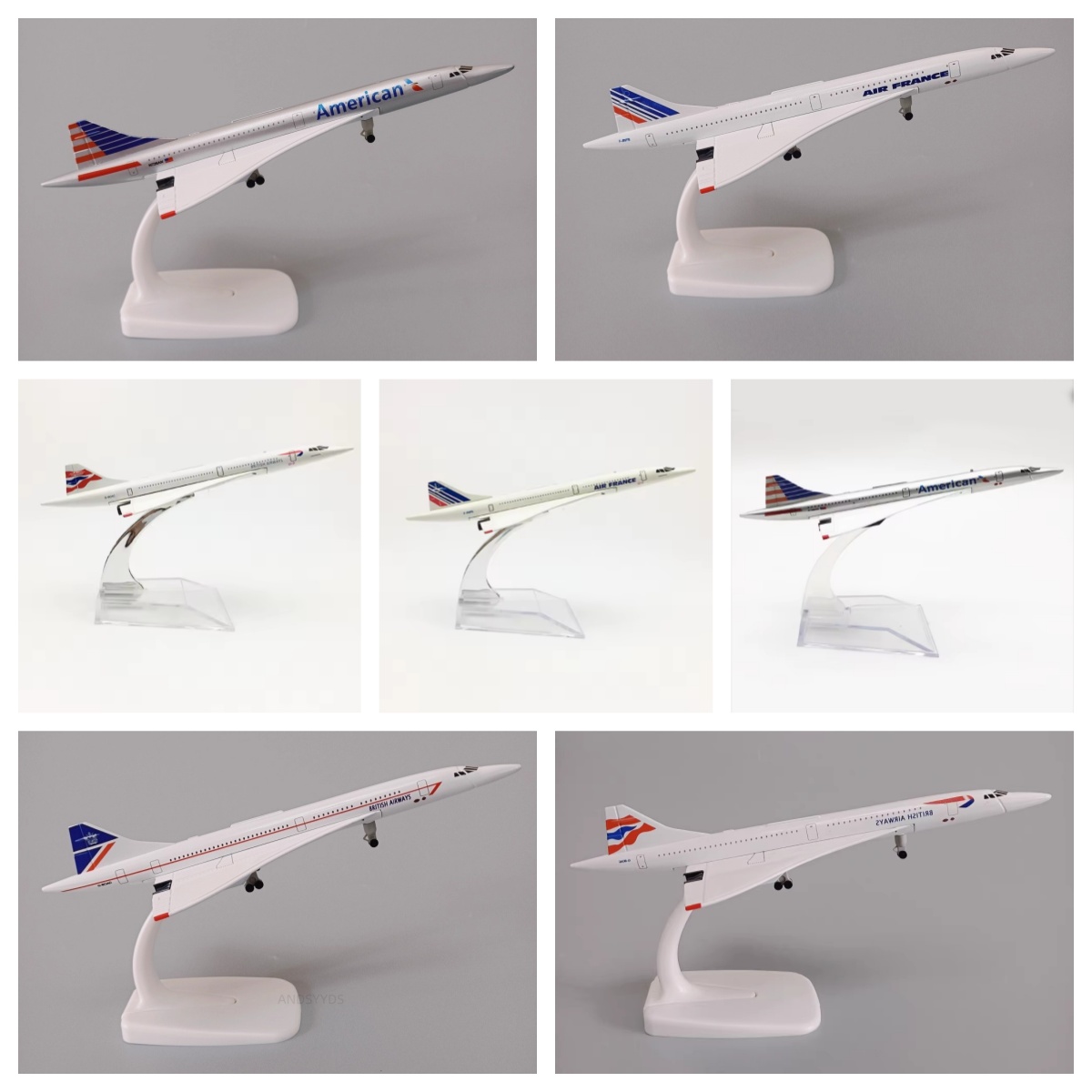 16/20cm Plane Model Concorde A - огляд і ціна Model Kit Singapore