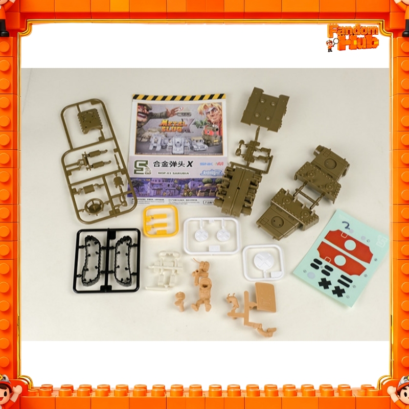 New NEW Metal Slug X Diy Model - огляд і ціна Model Kit Metal Slug