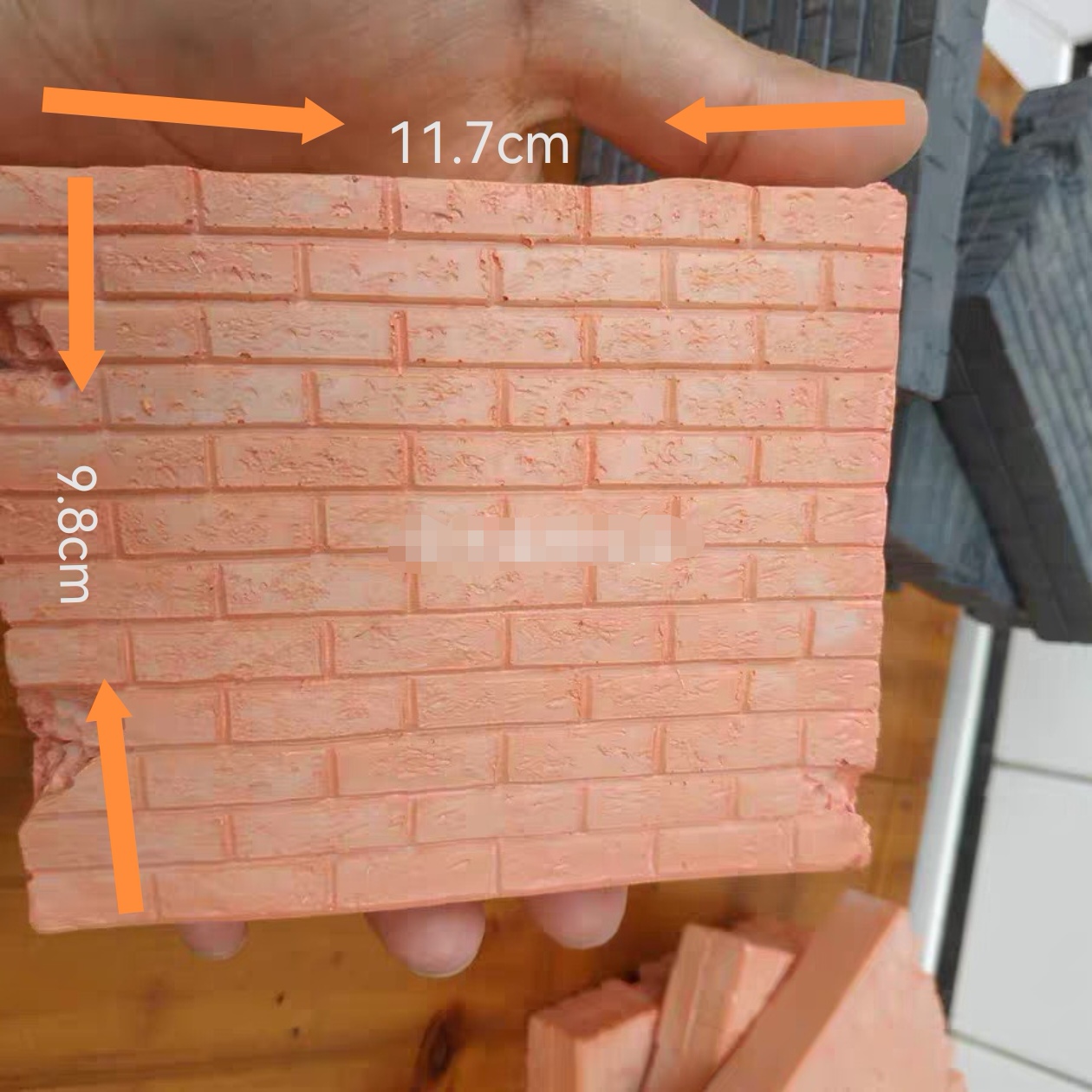 Miniature Brick Wall Plaster D - огляд і ціна Model Kit Wall E