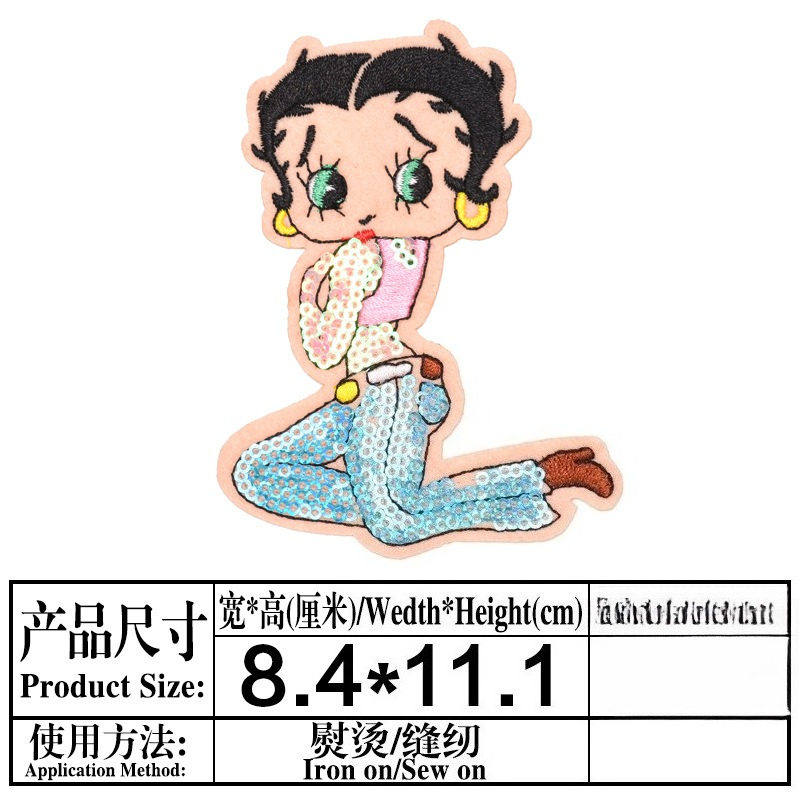 Betty Boop Patch High Color Va - огляд і ціна Model Kit Anime