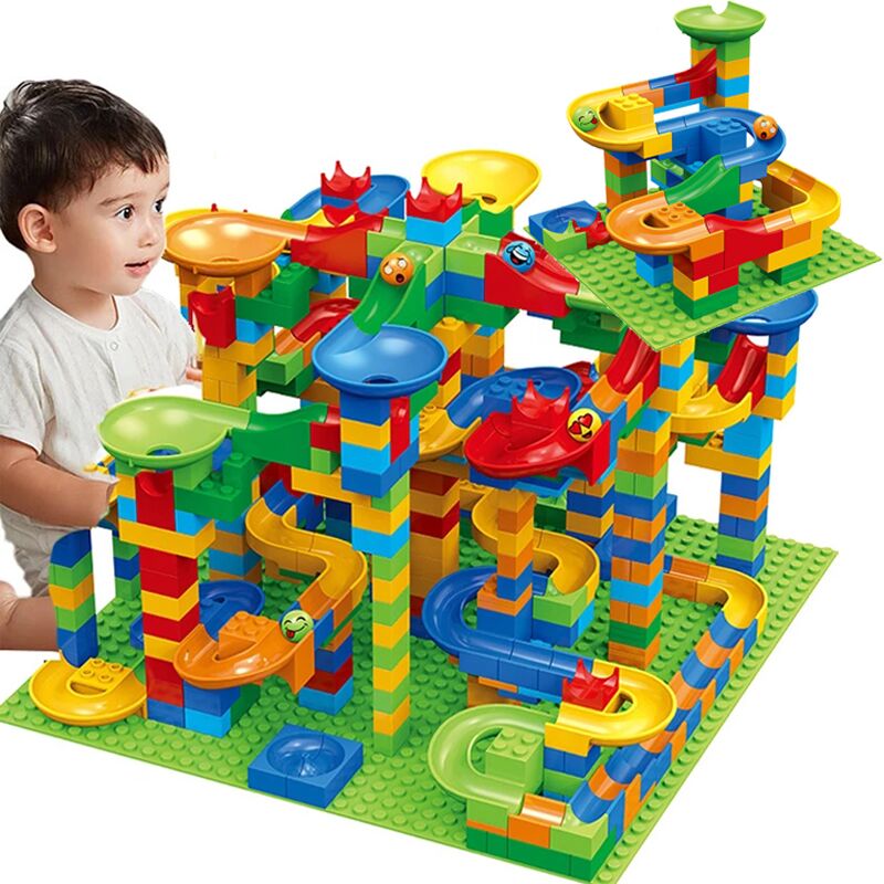 84-504PCS Marble Race Run Bloc - огляд і ціна Model Kit Wall E