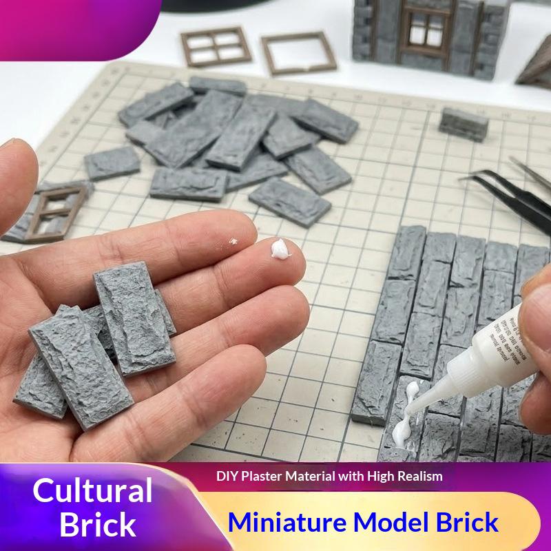 (BF06)10pcs Miniature Scale Br - огляд і ціна Model Kit Wall E