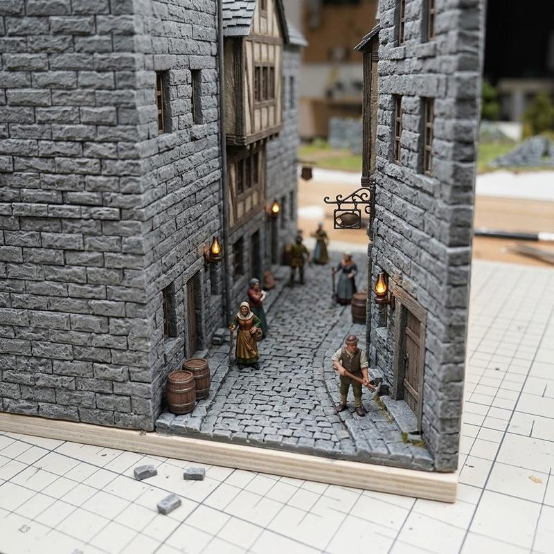 (BF06)10pcs Miniature Scale Br - огляд і ціна Model Kit Wall E