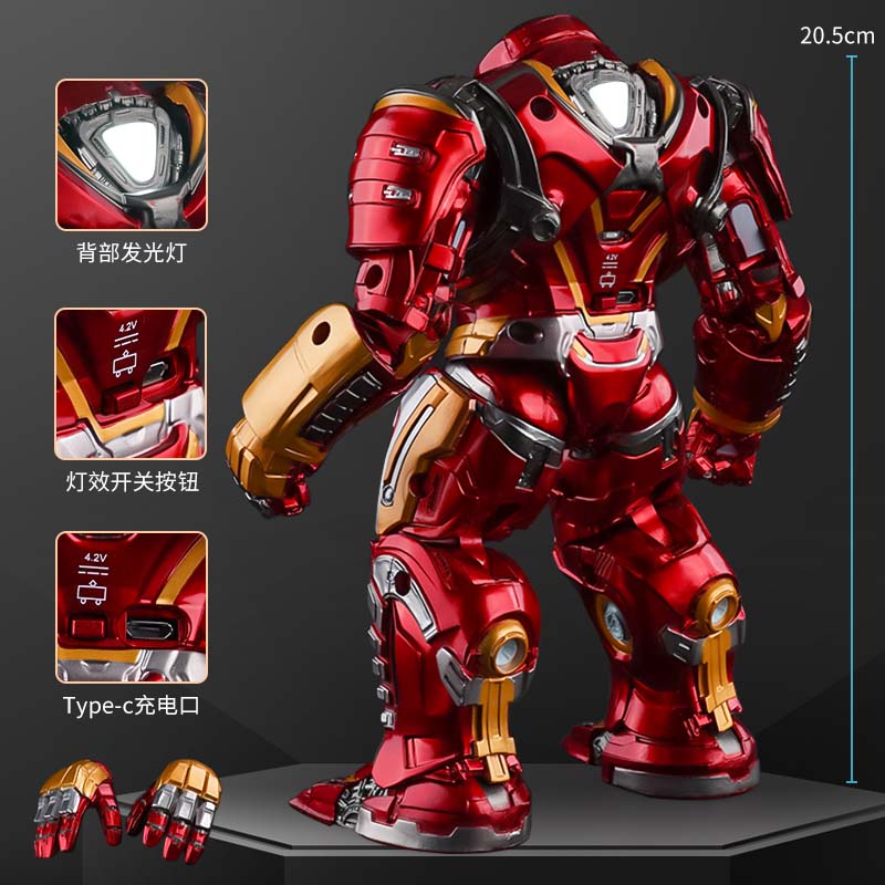 26cm LED ZD Original Iron Man  - огляд і ціна Model Kit Iron Man Mark 50