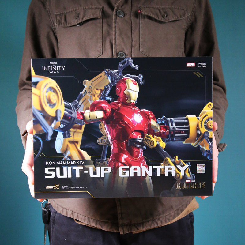 ZD MK6 MK4 Toy Iron Man WITH S - огляд і ціна Model Kit Iron Man Mark 50