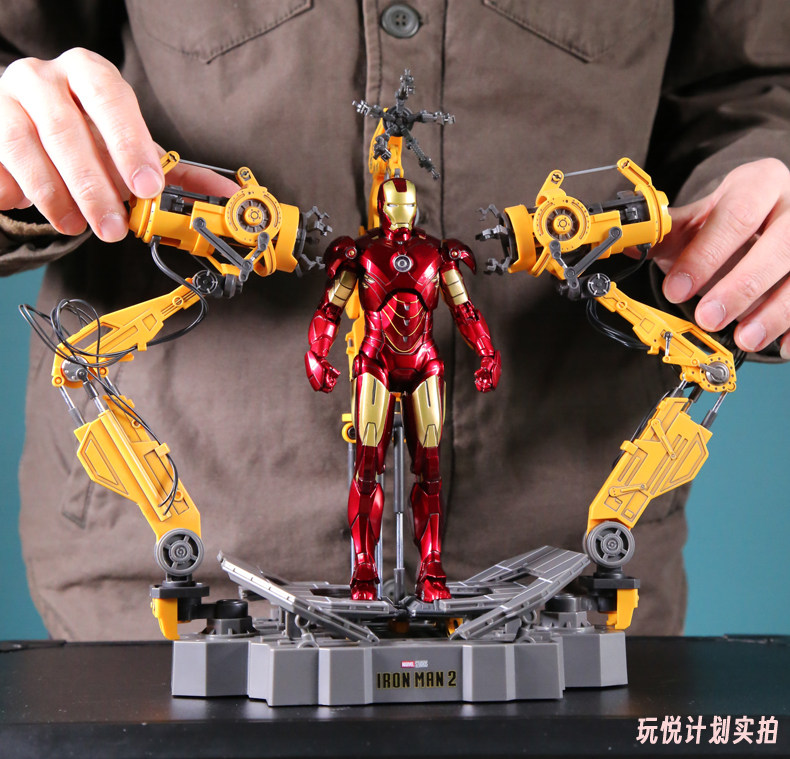 ZD MK6 MK4 Toy Iron Man WITH S - огляд і ціна Model Kit Iron Man Mark 50