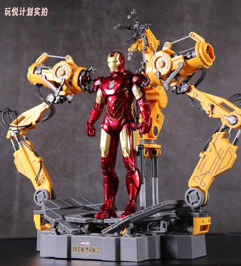 ZD MK6 MK4 Toy Iron Man WITH S - огляд і ціна Model Kit Iron Man Mark 50