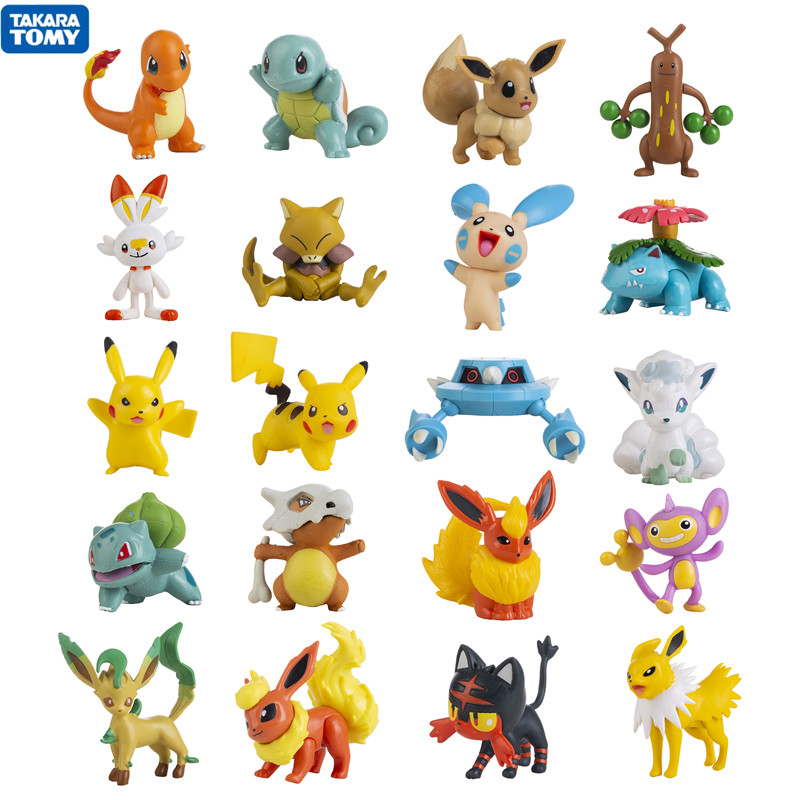 New 3-8CM Pokemon Hot Cartoons - огляд і ціна Model Kit Eevee