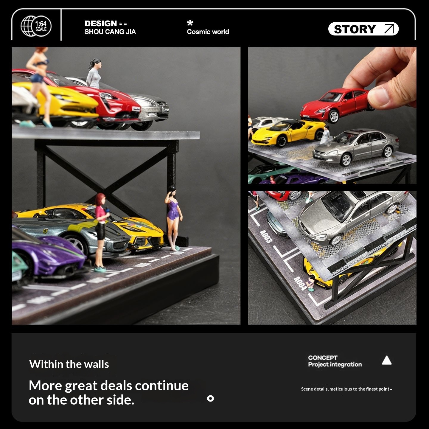Collector 1:64 Scale Two-Story - огляд і ціна Model Kit Diorama