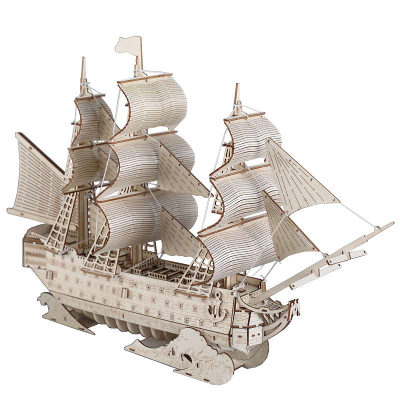 HMS Victory Ship Model Kit 3D  - огляд і ціна Model Kit Hms Victory