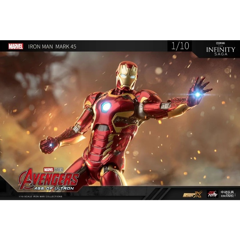 ZD TOYS Genuine  INFINITE ACTI - огляд і ціна Model Kit Iron Man