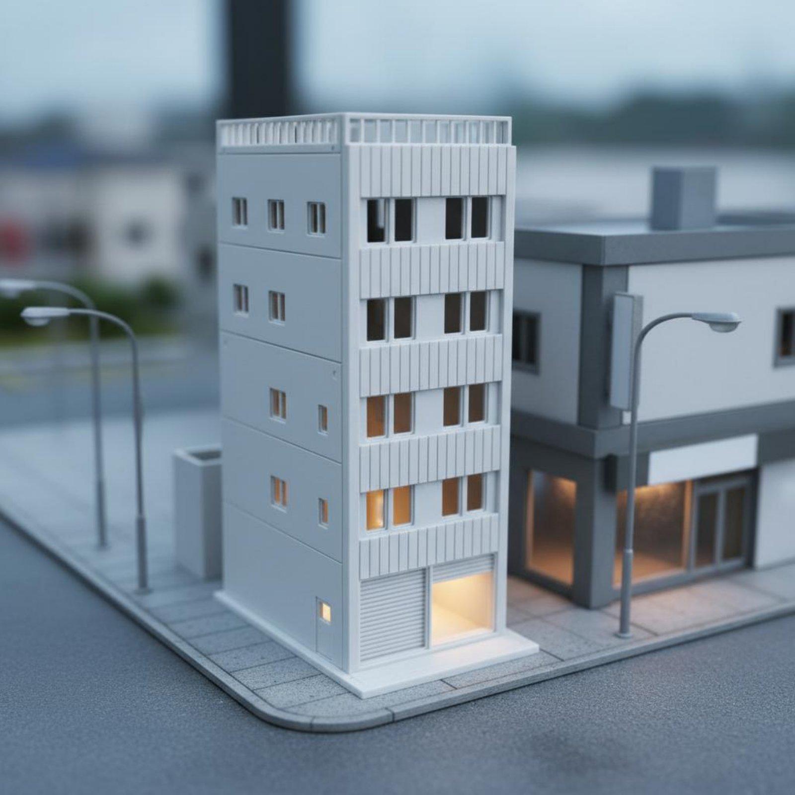 Building Assembly Miniature Ja - огляд і ціна Model Kit Diorama