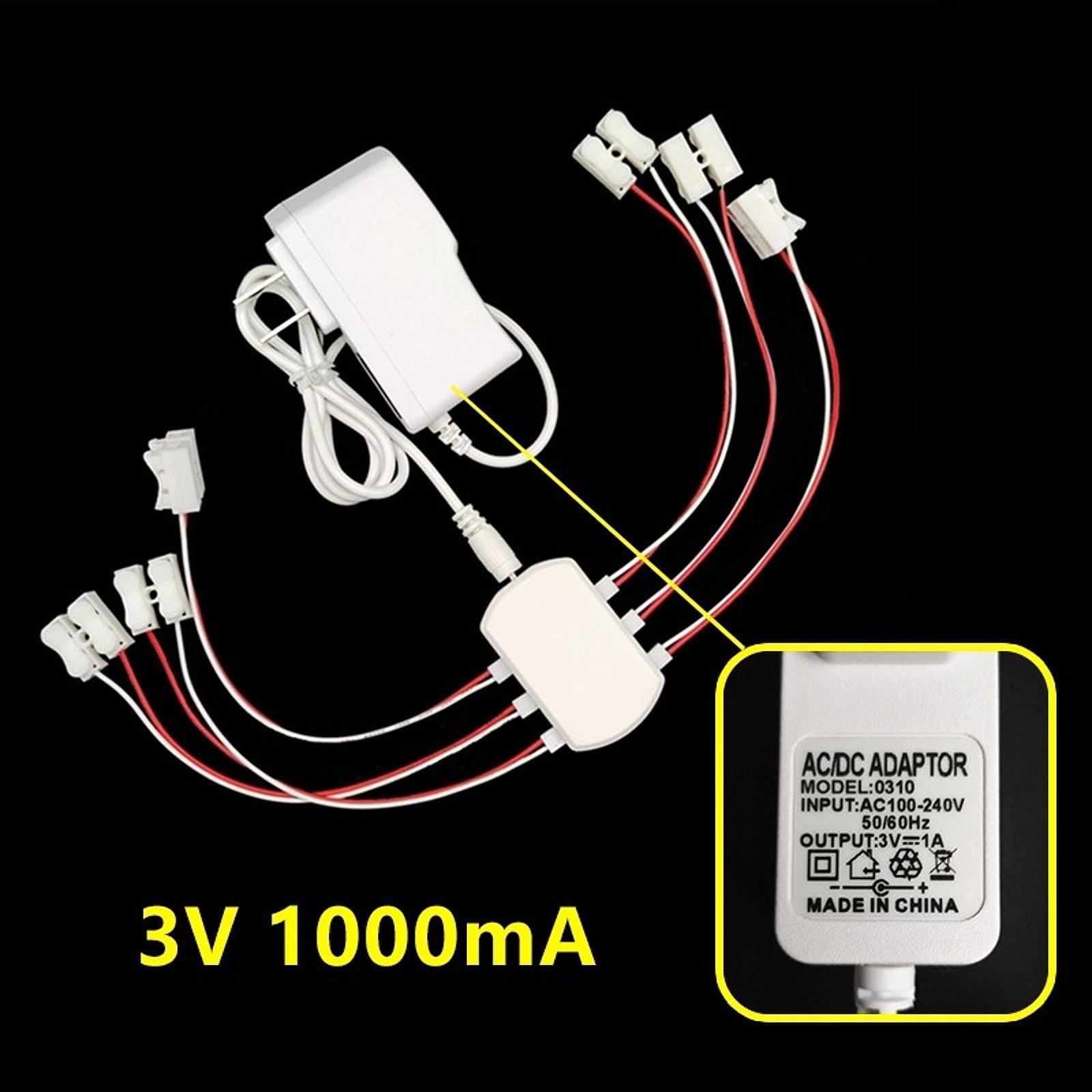 3V 1A Power Supply 6 Ports Wir - огляд і ціна Model Kit Diorama