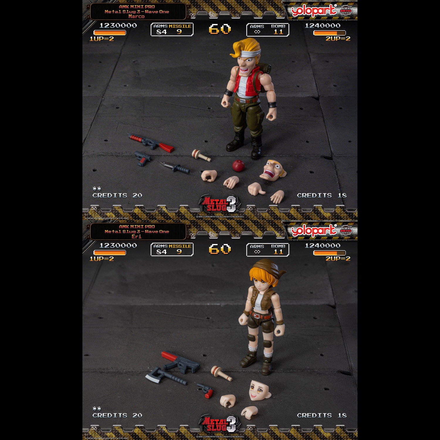 Yolopark In Stock Amk Mini Pro - огляд і ціна Model Kit Metal Slug