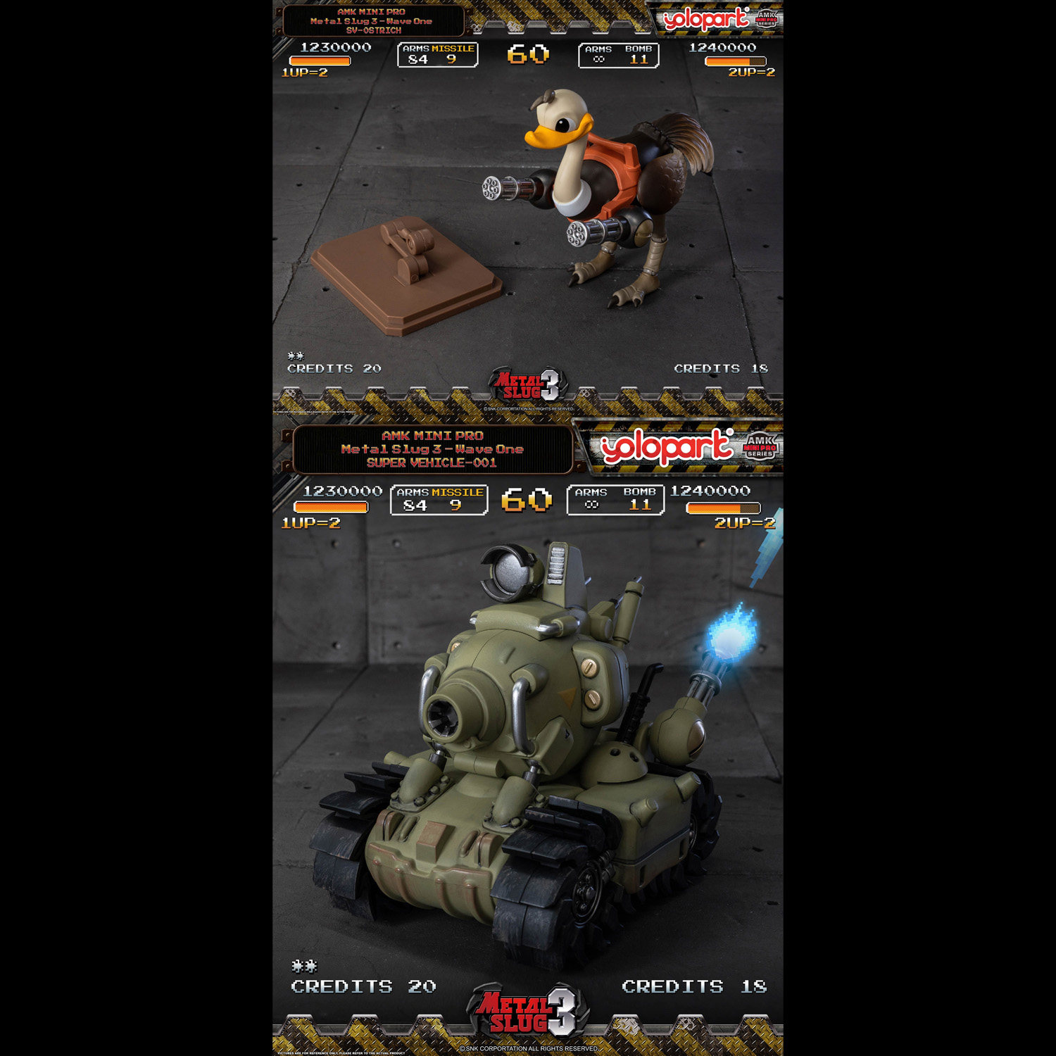Yolopark In Stock Amk Mini Pro - огляд і ціна Model Kit Metal Slug