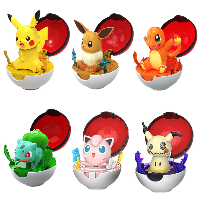 12pcs pokemon ball figures pok - огляд і ціна Model Kit Eevee