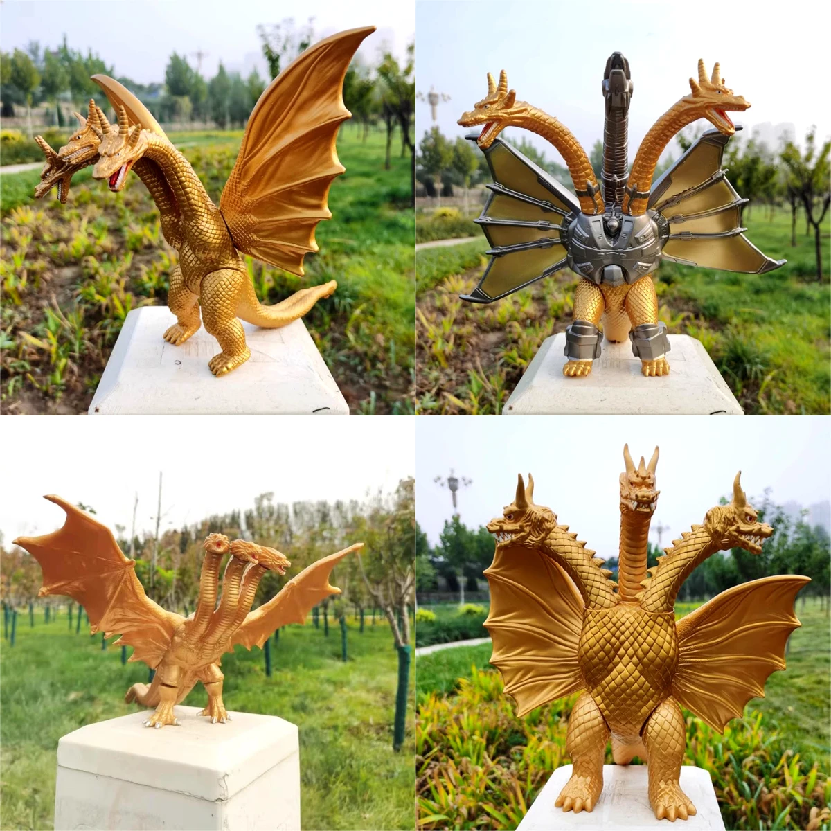 Large size three headed dragon - огляд і ціна Model Kit Vs Figure