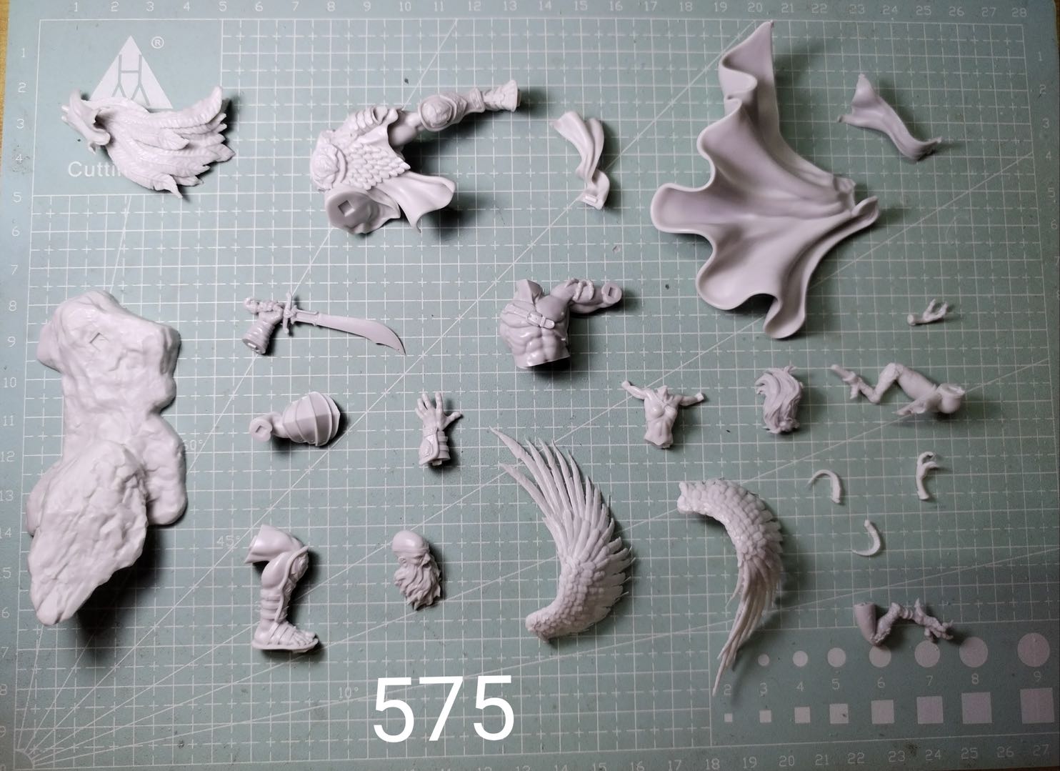 1/24 75mm Resin Figure Model K - огляд і ціна Model Kit Vs Figure