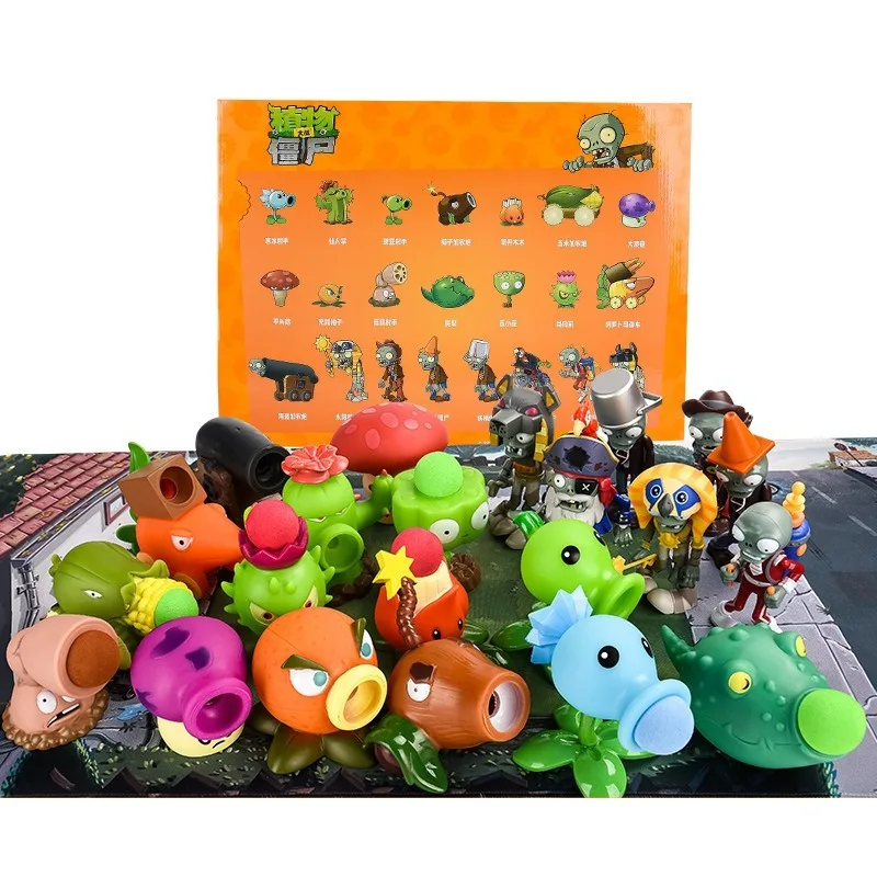 Popular Plants Vs. Zombies Com - огляд і ціна Model Kit Vs Figure