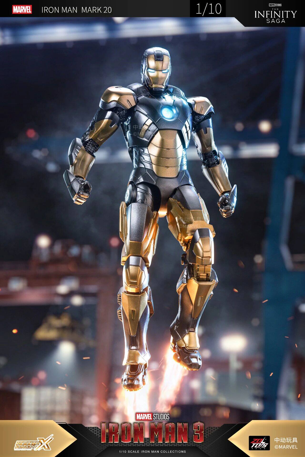 ZD Toys The Avengers Iron Man  - огляд і ціна Model Kit Iron Man Mark 50