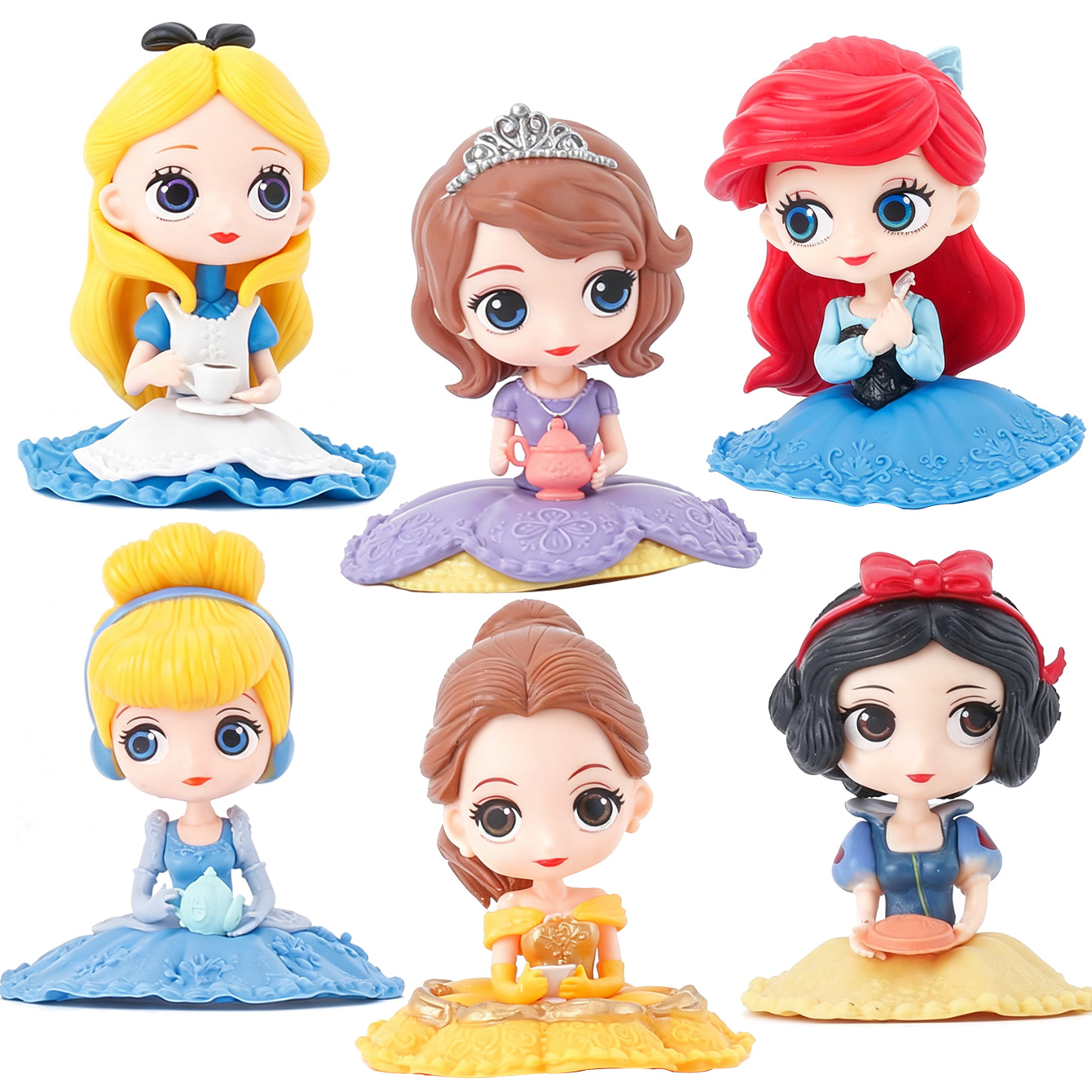Cartoon Sitting Girl Statue Se - огляд і ціна Model Kit Girl
